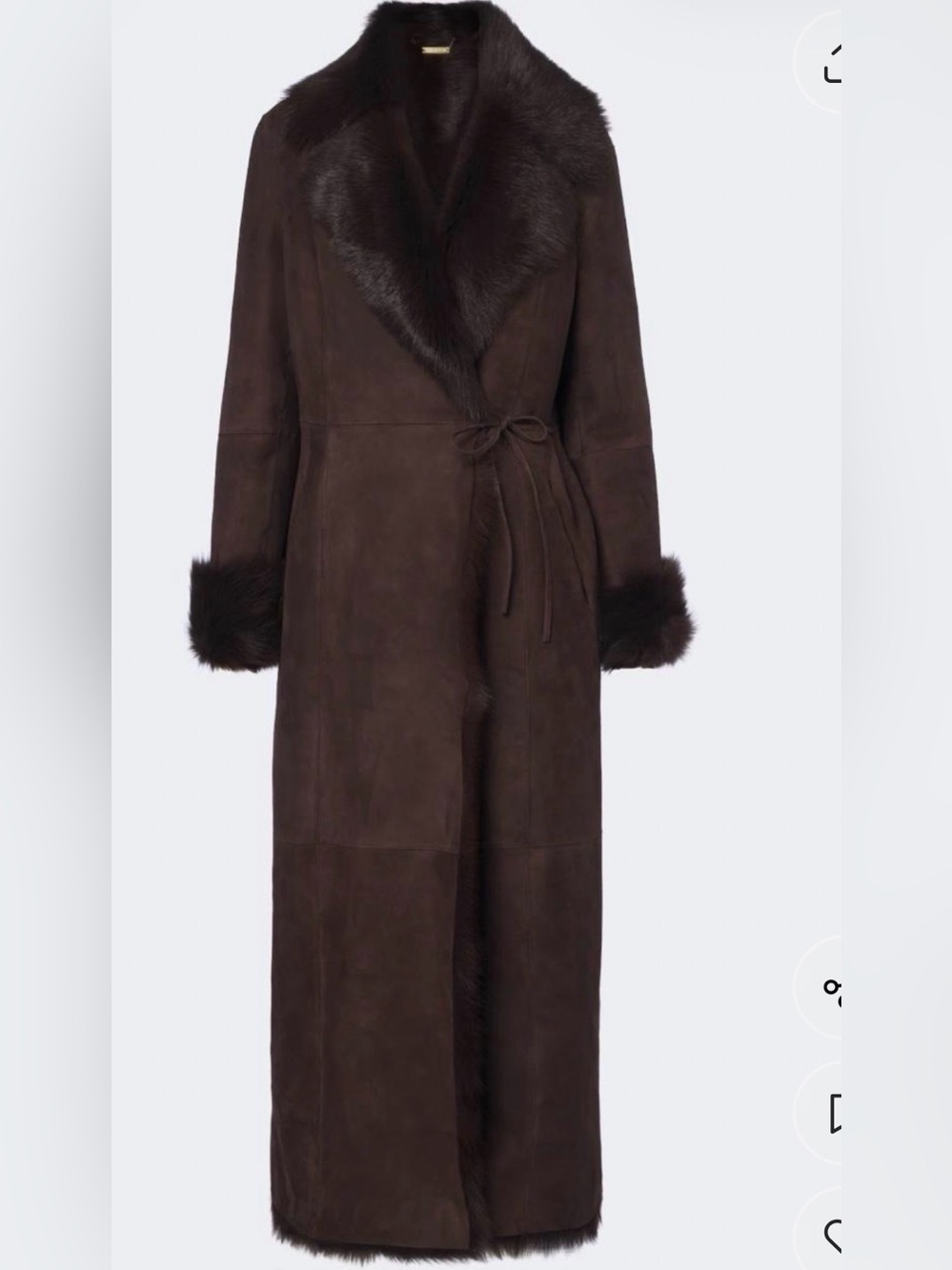 🔥NEW 🔥Vintage 🔥original🔥 Shearing 🔥FULL LENGTH COAT. 🔥